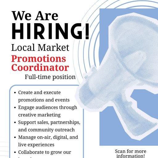 We Are Hiring